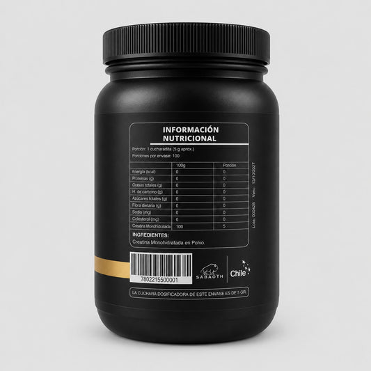 Creatina monohidratada 500g