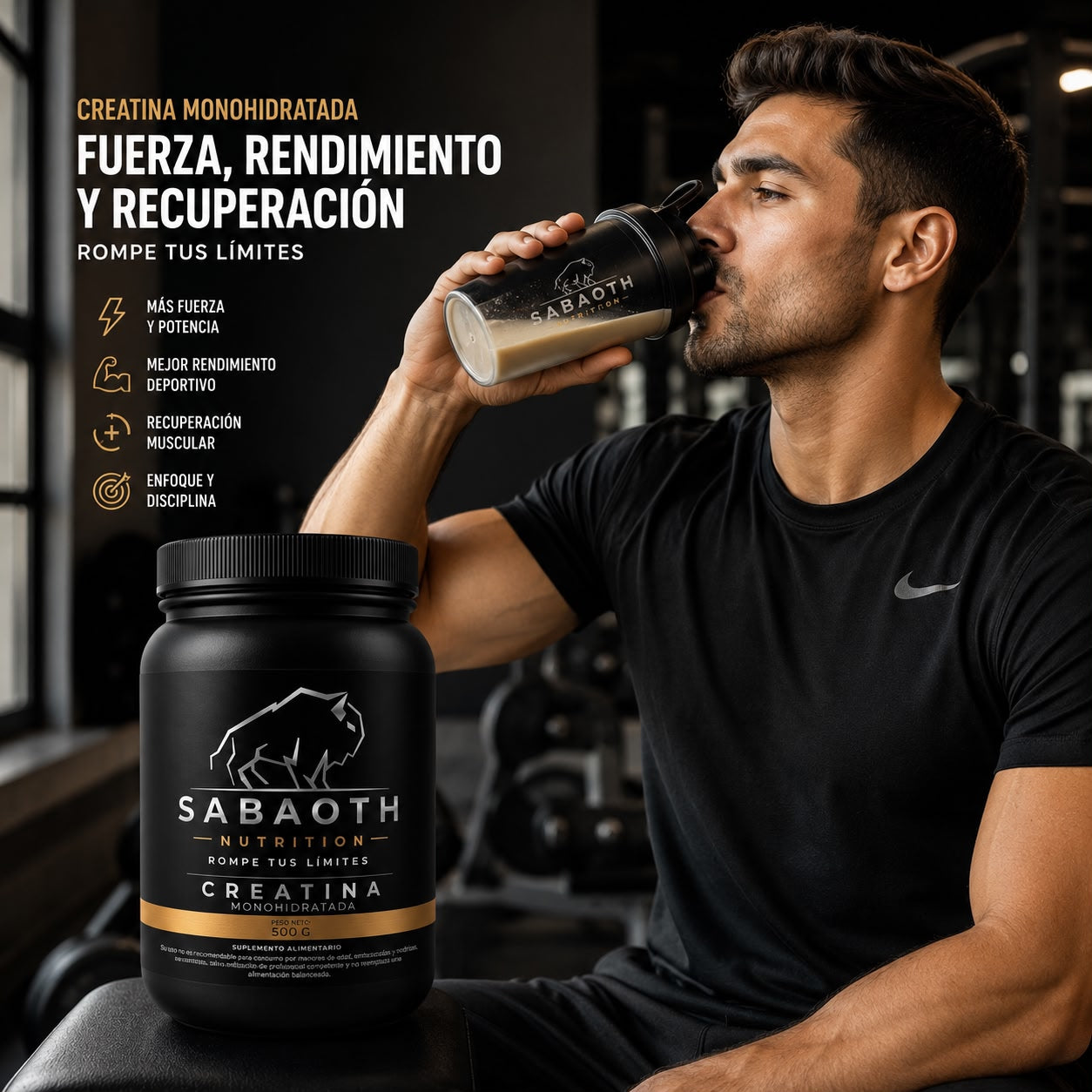 Creatina monohidratada 500g