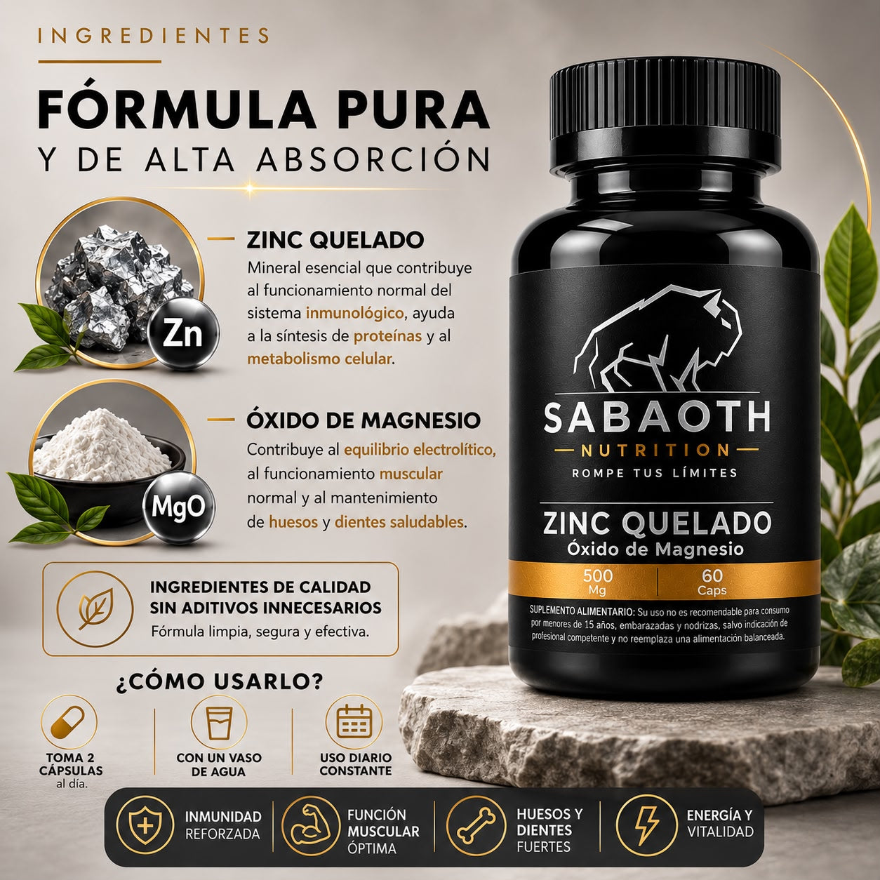 Zinc Quelado